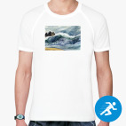 Мужская спортивная футболка