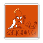 Магнит 6.5 x 6.5 см Ангел