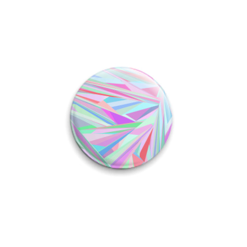 Значок 25мм с принтом Леди