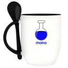 Кружка с ложкой