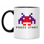 Кружка двухцветная