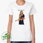 Женская футболка органик