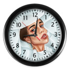 Арт «девушка в ткани»