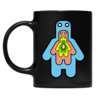 Кружка цветная UV-DTF