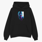 Толстовка худи оверсайз