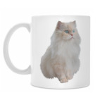 Классическая кружка Snow White Cat