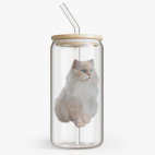 Банка с бамбуковой крышкой