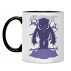 Кружка двухцветная