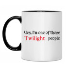 Кружка двухцветная