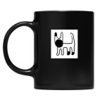 Кружка цветная UV-DTF