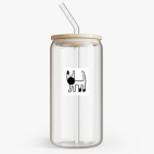 Банка с бамбуковой крышкой