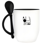 Кружка с ложкой