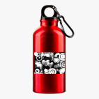 Металлическая бутылка 400 мл UV-DTF