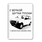 Тетрадь А5 Белка