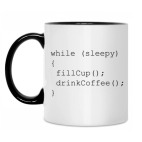 Кружка двухцветная