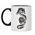 Кружка двухцветная