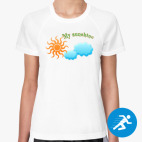 Женская спортивная футболка