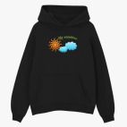 Толстовка худи оверсайз