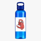 Прозрачная спортивная бутылка