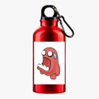 Металлическая бутылка 400 мл UV-DTF