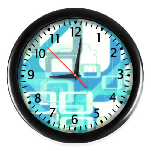 Настенные часы с принтом ПОП АРТ