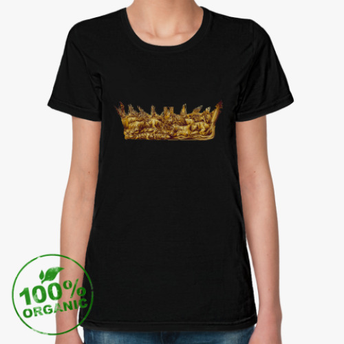 Женская футболка из органик-хлопка Игра Престолов: Корона
