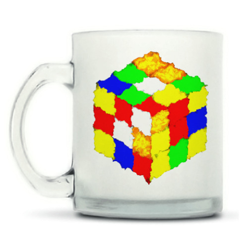 Кружка матовая Кубик Рубика