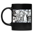 Кружка цветная UV-DTF