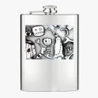 Фляжка стальная