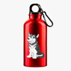 Металлическая бутылка 400 мл UV-DTF