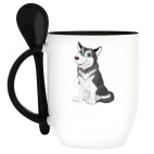 Кружка с ложкой