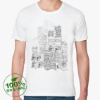 Мужская футболка органик