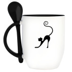 Кружка с ложкой