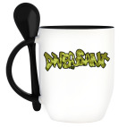 Кружка с ложкой