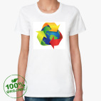 Женская футболка органик