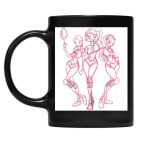 Кружка цветная UV-DTF