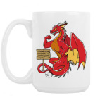 Большой дракон для настоящих принцесс