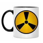 Кружка двухцветная