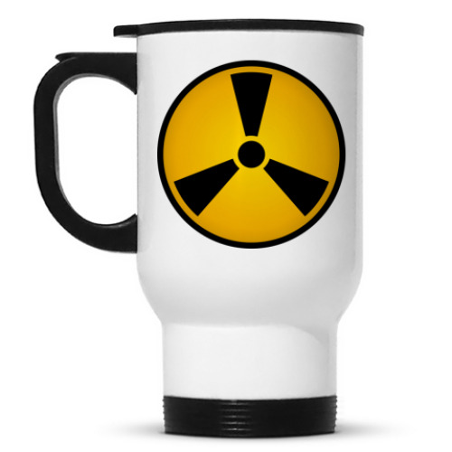 Кружка-термос с принтом Радиация