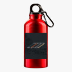 Металлическая бутылка 400 мл UV-DTF