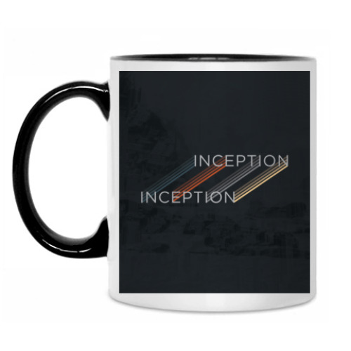 Кружка с принтом 'Начало'