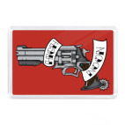 Магнит 7,5 x 5,1 см Overwatch McCree цитата