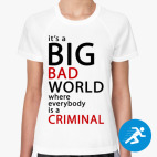 Женская спортивная футболка