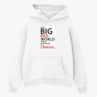 Толстовка худи оверсайз