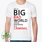 Мужская футболка органик