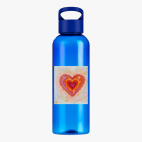 Прозрачная спортивная бутылка