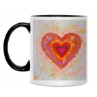 Кружка двухцветная