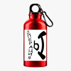 Металлическая бутылка 400 мл UV-DTF