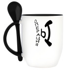 Кружка с ложкой