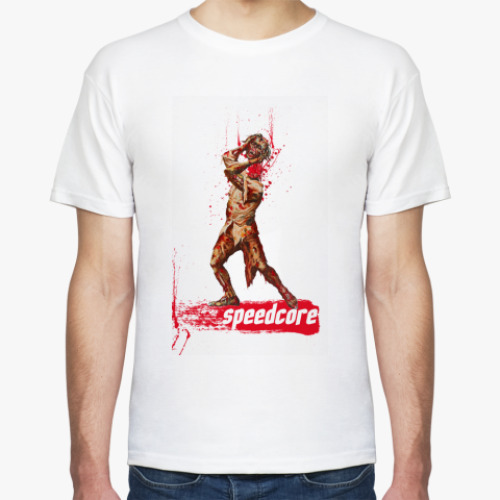 Футболка с принтом speedCore